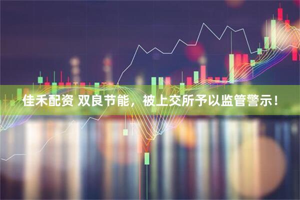 佳禾配资 双良节能，被上交所予以监管警示！